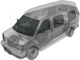GMC Savana (1997) 3D Model