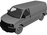 GMC Savana 3D Model preview