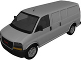 GMC Savana 3D Model preview