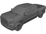 GMC Sierra 1500 (2019) 3D Model preview