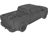 GMC Sierra 1500 (2019) 3D Model