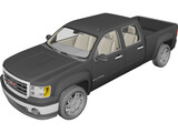 GMC Sierra (2007) 3D Model preview