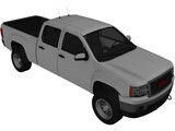 GMC Sierra (2010) 3D Model