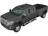 GMC Sierra 3500HD (2019) 3D Model preview