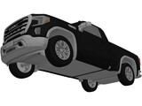 GMC Sierra Reg SLE 1500 (2020) 3D Model