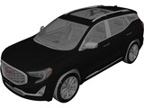 GMC Terrain Denali (2020) 3D Model preview