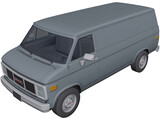 GMC Vandura (1987) 3D Model preview