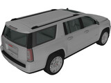 GMC Yukon XL (2014) 3D Model