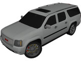 GMC Yukon 3D Model preview