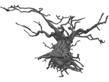 Gnarled Tree 3D Model