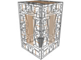 Golden Cage 3D Model