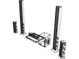 Goldleaf RX3 Speakers 3D Model