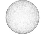 Golf Ball 3D Model