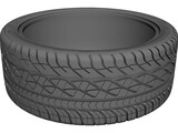 Goodyear Eagle GT 18x8.5 3D Model preview