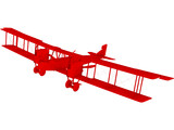 Gotha G.IV 3D Model preview