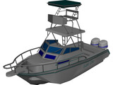 Grady White Boat 3D Model preview