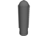 Grain Silo 3D Model preview
