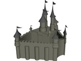 Grand Castle 3D Model preview