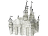 Grand Castle 3D Model
