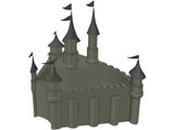Grand Castle 3D Model