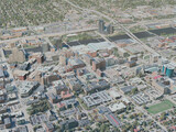 Grand Rapids City, USA (2021) 3D Model preview