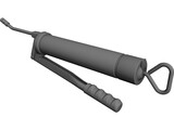 Grease Gun 3D Model preview