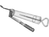 Grease Gun 3D Model
