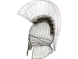 Greek Helmet 3D Model