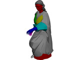 Greek Woman 3D Model preview