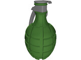 Grenade Pineapple 3D Model