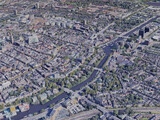 Groningen City, Netherlands (2023) 3D Model