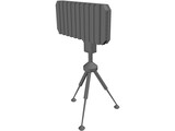 Ground Radar 3D Model