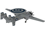 Grumman E-2C Hawkeye 3D Model
