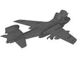 Grumman EA-6B Prowler 3D Model