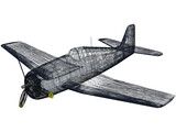 Grumman F6F Hellcat 3D Model