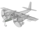 Grumman F7F Tigercat 3D Model