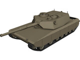 Gryphon Tank 3D Model preview