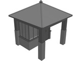 Guard House 3D Model preview