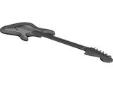 Guitar Electric 3D Model preview