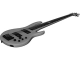 Guitar Electric Bass 3D Model preview