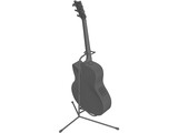 Guitar Yamaha 340 3D Model