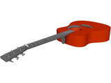 Guitar 3D Model