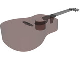 Guitar 3D Model