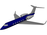 Gulfstream 3D Model preview