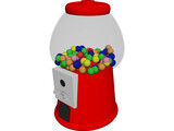 Gumball Machine 3D Model preview