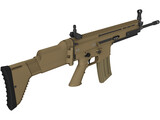Gun Automatshe 3D Model