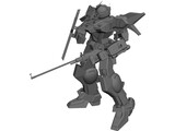 Gundam Light 3D Model preview