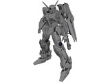 Gundam Unicon 3D Model preview