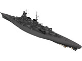 H-class Battleship 3D Model