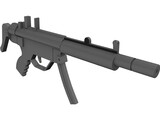 H&K MP5 3D Model